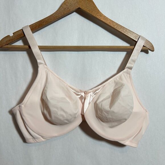 NWOT OLGA by Warner's Cushioned Comfort Underwire T-Shirt Bra 40C 05006O Pink - Picture 2 of 5